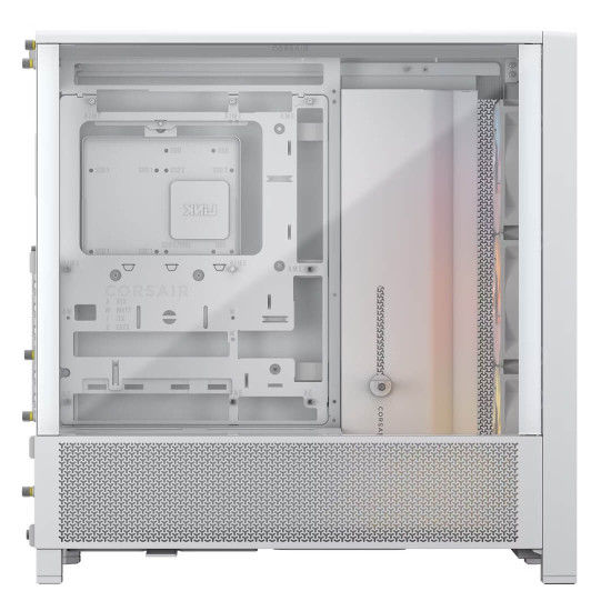 Кутия за компютър Corsair FRAME 4000D RS ARGB, Mid-Tower, White