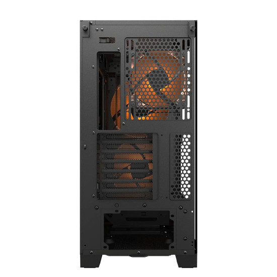 Кутия за компютър COUGAR AIRFACE FLO RGB, Mid Tower, Black