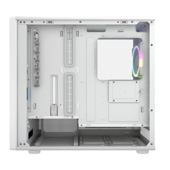 Кутия за компютър COUGAR DUOAIR RGB, Mid Tower, White