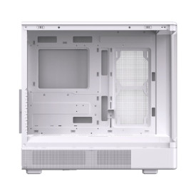 Кутия за компютър Moon DGT Arctic EN49668, USB 3.0, USB 2.0, извит панел от закалено стъкло, White