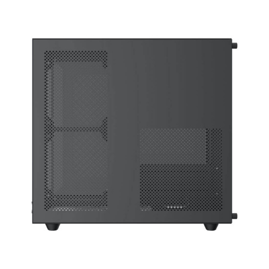Кутия за компютър XIGMATEK Aqua M Lite, BK, MATX, U3x1 & U2x1, Front & Left TG, 4PCS G22A Reverse & 1PC G22A, ARGB Remote Control Box