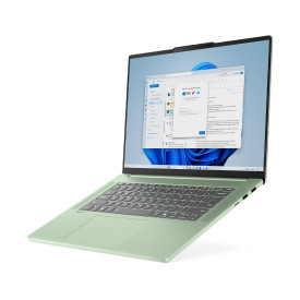 Лаптоп IdeaPad Slim 5 15ARP10, 15.3 инча WUXGA IPS, AMD Ryzen 7 7735HS, 16GB LPDDR5x-6400, 512GB SSD PCIe 4.0x4 NVMe, AMD Radeon 680M Graphics, Seafoam Green