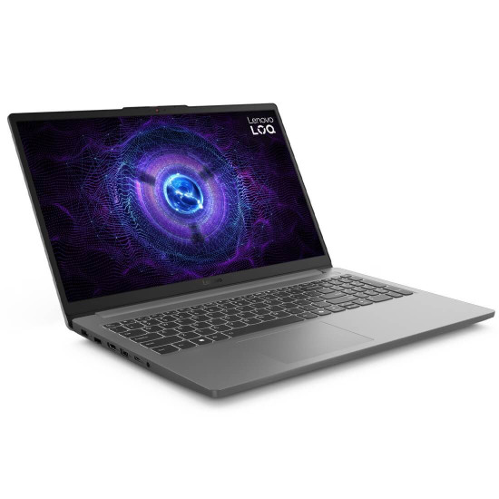 Лаптоп LENOVO LOQ Essential, Intel Core i5-12450HX, 15.6 инча, FHD, 144Hz, sRGB, 16GB DDR5, 512GB PCIe, RTX 2050 4GB