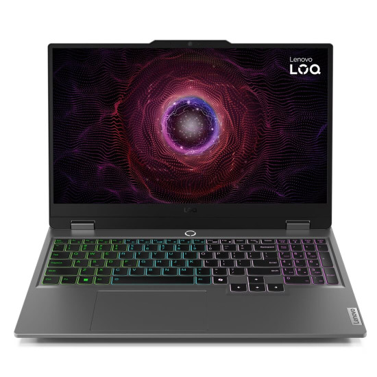 Лаптоп LENOVO LOQ Gaming, AMD Ryzen 7 7435HS, 15.6 инча, FHD, 144Hz, sRGB, 24GB DDR5, 512GB SSD, RTX 4050 6GB, Luna Grey