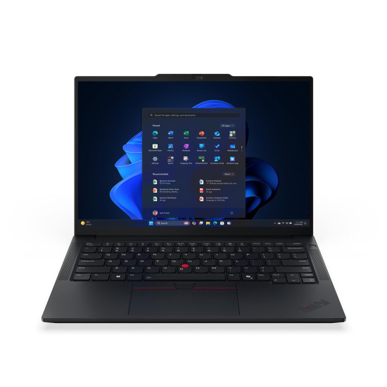 Лаптоп Lenovo ThinkPad E14 Gen 7, 14 инча, Intel Core Ultra 7 255H, 32GB DDR5, 1TB SSD PCIe 4.0, Intel Arc 140T, WUXGA IPS, Windows 11 Pro, Black