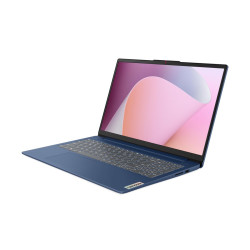 Лаптоп LENOVO IdeaPad Slim 3, AMD Ryzen 3 830, 15.6 инча Full HD, 16GB DDR5 RAM, 512GB PCIe SSD, Abyss Blue, Windows 11 Home