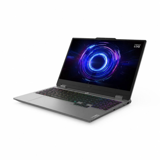Лаптоп LENOVO LOQ, Intel Core i5-13450HX, 15.6 инча Full HD, 144Hz, RTX 5050 8GB, 16GB DDR5 RAM, 512GB SSD, Luna Grey