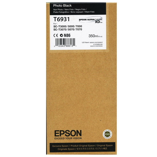 Мастило EPSON T693100, Black