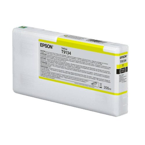 Мастило EPSON T9134, Yellow, 200 мл
