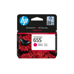 Мастило HP 655 Ink cartridge CZ111AE BHK Magenta