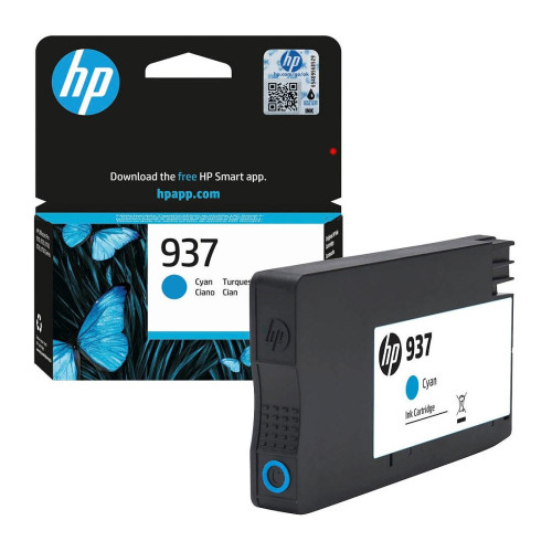 Мастило HP 937 Cyan Original Ink Cartridge