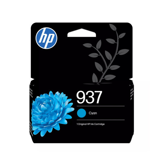 Мастило HP 937 Original, Cyan