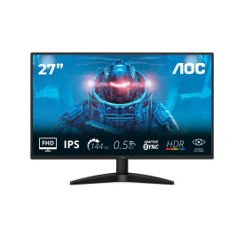Монитор AOC 27B36X, 27 инча, FHD, 16:9, IPS, 144Hz, HDMI, DisplayPort 1.4