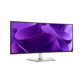 Монитор Dell Pro P3425WE, 34 инча, UWQHD, IPS, 100Hz, USB-C хъб, 90W Power Delivery, RJ45, ENERGY STAR, ComfortView Plus