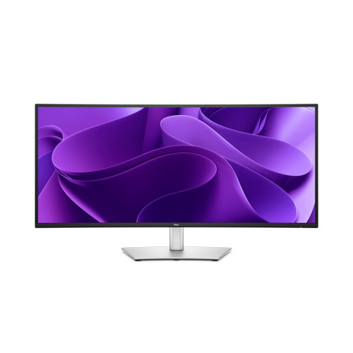 Монитор Dell Pro P3425WE, 34 инча, UWQHD, IPS, 100Hz, USB-C хъб, 90W Power Delivery, RJ45, ENERGY STAR, ComfortView Plus