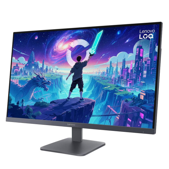Монитор LENOVO LOQ 32Q-10, 31.5 инча, QHD 2560 x 1440, VA, 16:9, 180 Hz, 300 cd/m², 2 x HDMI, 1 x DisplayPort, Lunar Grey