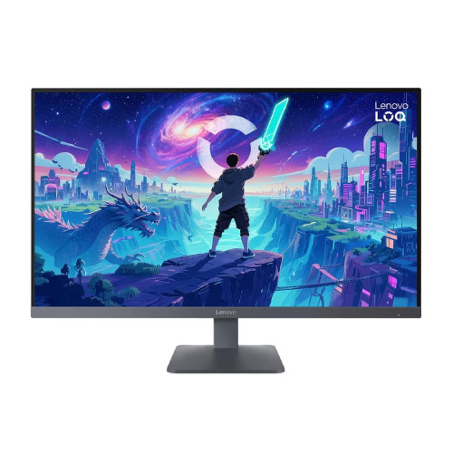 Монитор LENOVO LOQ 32Q-10, 31.5 инча, QHD 2560 x 1440, VA, 16:9, 180 Hz, 300 cd/m², 2 x HDMI, 1 x DisplayPort, Lunar Grey