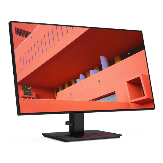 Монитор LENOVO ThinkVision P27h-30, 27 инча, 2560x1440, IPS, 16:9, 350cd/m2, HDMI, DP, USB Hub, LAN