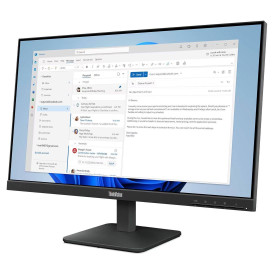 Монитор LENOVO ThinkVision S24-4e, 23.8 инча, IPS, 1920x1080, 4ms, 1xHDMI, 1xVGA