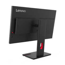 Монитор Lenovo ThinkVision T27-40, 27 инча, IPS, FHD 1920x1080, 120Hz, 300 cd/m², 99% sRGB, HDMI, DisplayPort, VGA, USB-C, USB Hub, VESA