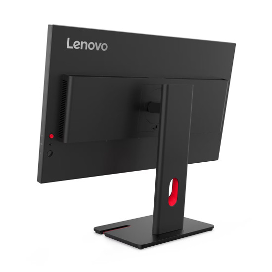 Монитор Lenovo ThinkVision T27-40, 27 инча, IPS, FHD 1920x1080, 120Hz, 300 cd/m², 99% sRGB, HDMI, DisplayPort, VGA, USB-C, USB Hub, VESA