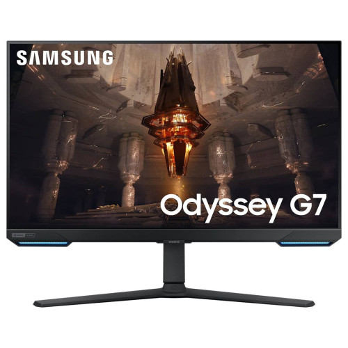 Монитор SAMSUNG Odyssey G7 LS28BG700EPXEN, 28 инча, UHD, IPS, 144Hz, 1ms, DisplayPort