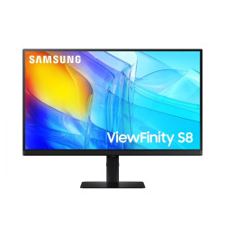 Монитор Samsung ViewFinity S8 S80D LS32D800EAUXEN, 32 инча, UHD 4K, 60Hz, 5ms, HDR10