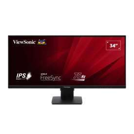 Монитор VIEWSONIC VA3456-MHDJ, 34 инча, 21:9, 3440x1440, IPS, 4ms, 2xHDMI, DisplayPort, Speakers