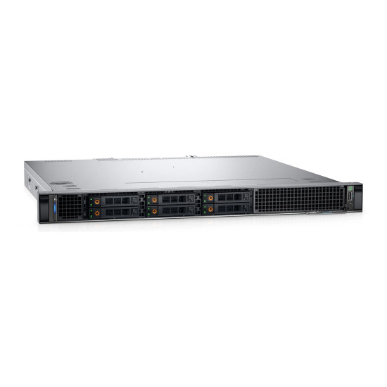 Сървър Dell PowerEdge R260, Intel Xeon E-2414 2.6GHz, 16GB DDR5 ECC UDIMM, 2TB SATA, 2x1GbE, iDRAC9 Basic, 700W PSU
