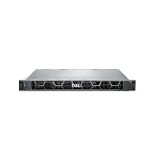 Сървър Dell PowerEdge R260, Intel Xeon E-2434, 3.4GHz-5.0GHz, 12MB кеш, 4 ядра, 8 нишки, 16GB DDR5 5600MHz ECC UDIMM, 480GB SSD, PERC H355, 6 x 2.5 инча SAS/SATA hot-plug, iDRAC9 Basic, 700W