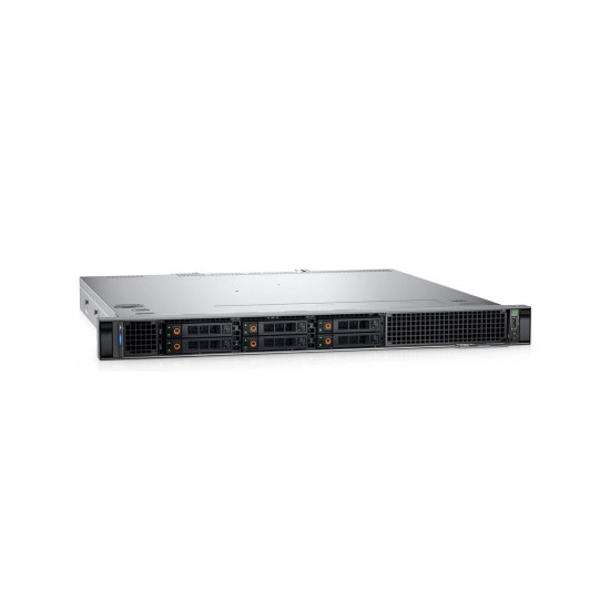 Сървър Dell PowerEdge R260, Intel Xeon E-2434, 3.4GHz-5.0GHz, 12MB кеш, 4 ядра, 8 нишки, 16GB DDR5 5600MHz ECC UDIMM, 480GB SSD, PERC H355, 6 x 2.5 инча SAS/SATA hot-plug, iDRAC9 Basic, 700W