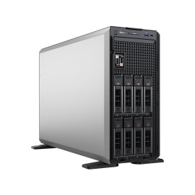 Сървър Dell PowerEdge T360, шаси за 8 x 3.5 инча Hot-Plug SAS/SATA диска, Intel Xeon 6353P 2.7 GHz, 8 ядра, 16 нишки, PERC H755, 32 GB DDR5 5600, 2 x 960 GB SATA RI SSD, двойно 700 W захранване 1+1, ProSupport NBD