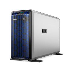 Сървър Dell PowerEdge T360, шаси за 8 x 3.5 инча Hot-Plug SAS/SATA диска, Intel Xeon 6353P 2.7 GHz, 8 ядра, 16 нишки, PERC H755, 32 GB DDR5 5600, 2 x 960 GB SATA RI SSD, двойно 700 W захранване 1+1, ProSupport NBD