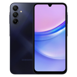 Смартфон SAMSUNG GALAXY A15 (SM-A155F), 6.5 инча, 4GB RAM, 128GB, синьо-черен
