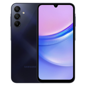 Смартфон SAMSUNG GALAXY A15 (SM-A155F), 6.5 инча, 4GB RAM, 128GB, синьо-черен