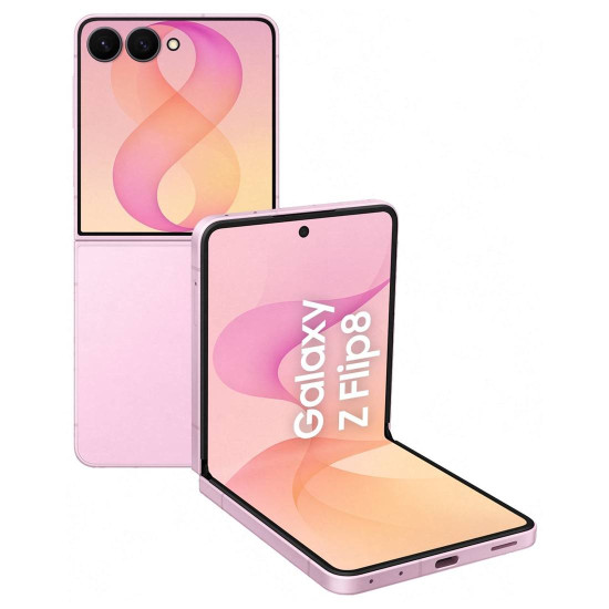 Смартфон Samsung Galaxy Z Flip 8, 12GB, 512GB, Pink (SM-F776BLIHEUE)