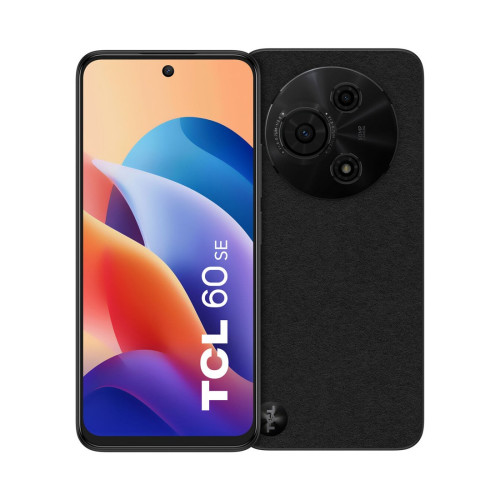 Смартфон TCL 60 SE,  6.75 инча HD+, 8GB RAM, 512GB, Obsidian Black