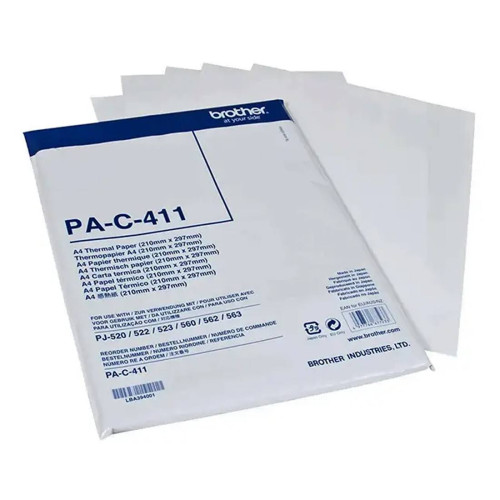 Термохартия BROTHER PA-C-411, A4, 100 листа