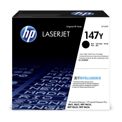 Тонер касета HP 147Y, W1470Y, Black