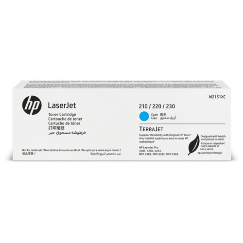 Тонер касета HP W2151XC, Cyan