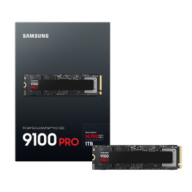 Вътрешен SSD диск SAMSUNG 9100 PRO, NVMe, M.2, 1TB, PCIe 5.0, 14.700 MB/s Read, 13.300 MB/s Write