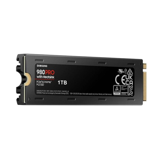 Вътрешен SSD диск SAMSUNG 980 PRO с охладител 1TB, M.2 NVMe PCIe 4.0