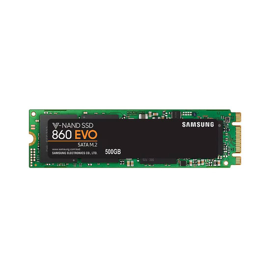 Вътрешен SSD диск SSD SAMSUNG 860 EVO 500GB, M.2 SATA