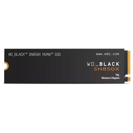 Вътрешен SSD диск WESTERN DIGITAL Black SN850X, Gaming, NVMe, 8TB, M.2 2280