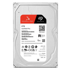 Вътрешен твърд диск SEAGATE IronWolf PRO Enterprise ST6000NT001, 6TB, 7200rpm, 6Gb/s SATA, 256MB, 3.5 инча - (4 броя)