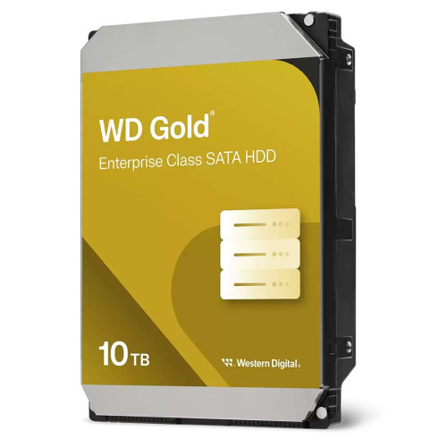 Вътрешен твърд диск Western Digital Gold, 10TB, SATA 6Gb/s, 3.5 инча, 7200rpm