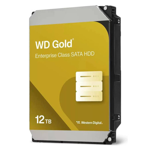 Вътрешен твърд диск Western Digital Gold, 12TB, 7200 rpm, 512MB, 3.5 инча