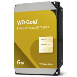 Вътрешен твърд диск WESTERN DIGITAL Gold, 6TB, 3.5 инча, WD6004FRYZ