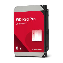 Вътрешен твърд диск WESTERN DIGITAL Red Pro, 8TB, 6Gb/s SATA, 512MB, 3.5 инча, 7200rpm