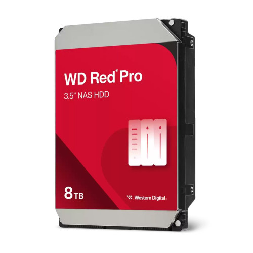 Вътрешен твърд диск WESTERN DIGITAL Red Pro, 8TB, 6Gb/s SATA, 512MB, 3.5 инча, 7200rpm